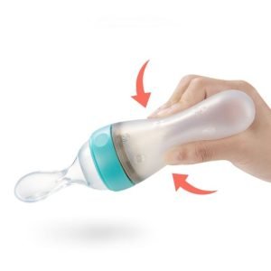 বেবি স্পুন সিলিকন ফিডার (BPA মুক্ত)