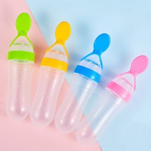 বেবি স্পুন সিলিকন ফিডার (BPA মুক্ত)